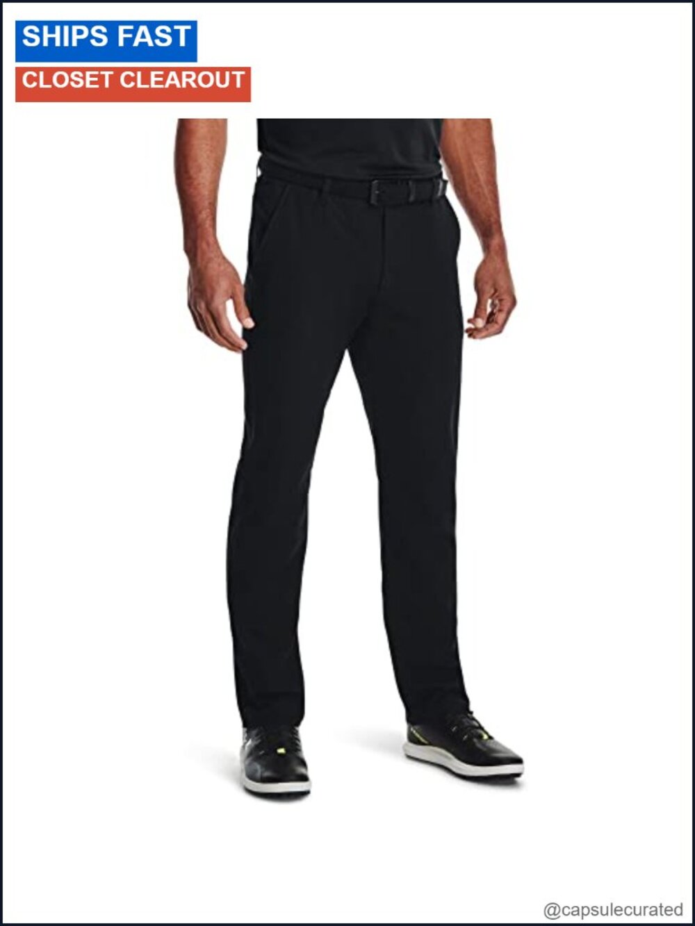 Men's Golf Track Pants UA Storm Water Repellent 4-Way Stretch